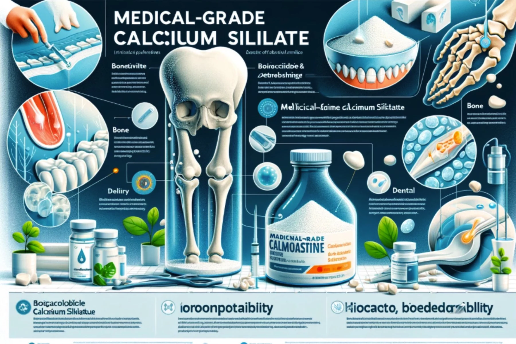 Nanjing Junzhuo Medical-Grade Calcium Silicate: Opening the Door to Medical Innovation
