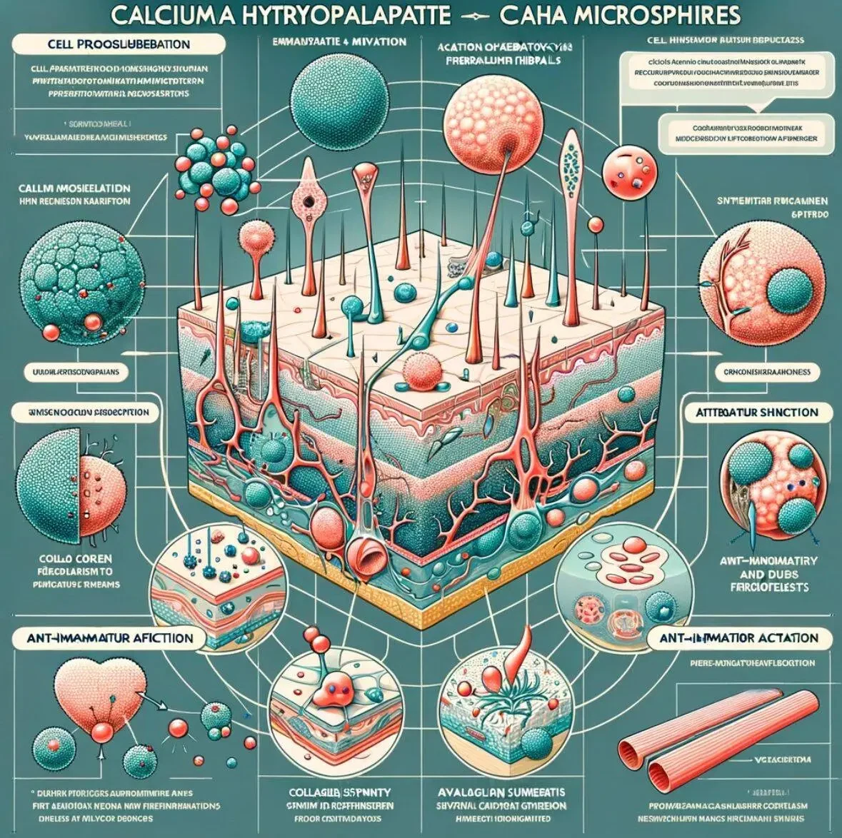 CaHA 微球在皮肤再生机制方面的综述