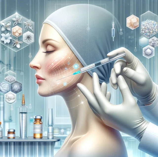 羟基磷灰石微球在面部美容注射中的应用场景