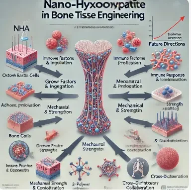 纳米羟基磷灰石骨组织工程研究配图