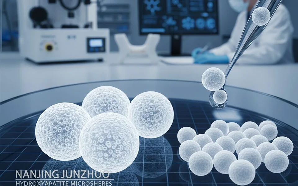 南京君卓羟基磷灰石微球产品展示图